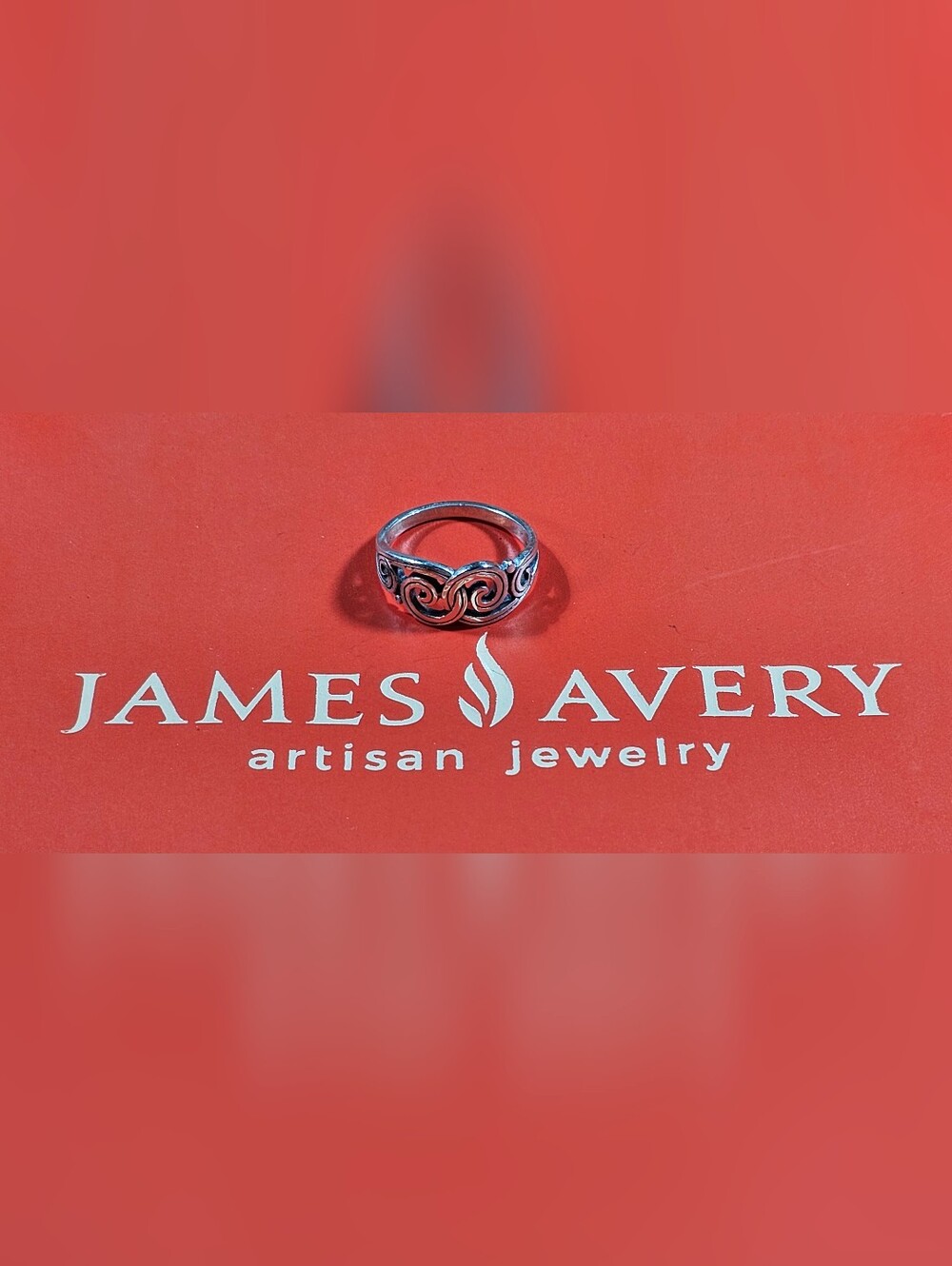 James Avery Sterling Gentle Waves Ring